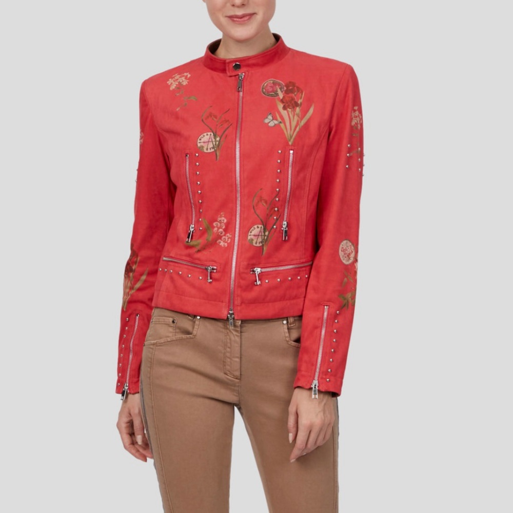 Sportalm Kitzbühel Women’s Red Blazer Jacket